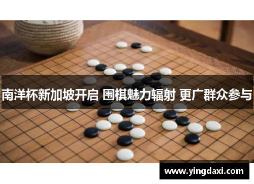 南洋杯新加坡开启 围棋魅力辐射 更广群众参与